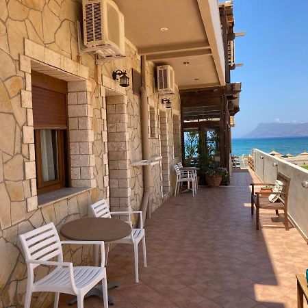 Molos Beach Rooms 키사모스 외부 사진