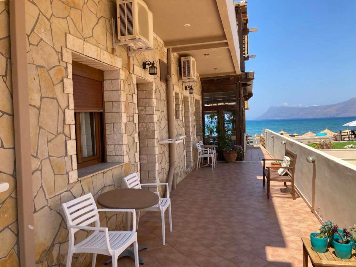Molos Beach Rooms 키사모스 외부 사진