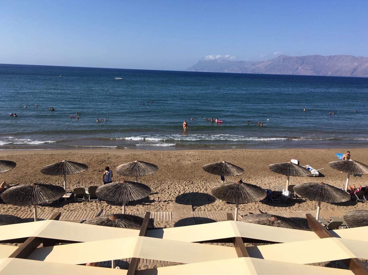Molos Beach Rooms 키사모스 외부 사진